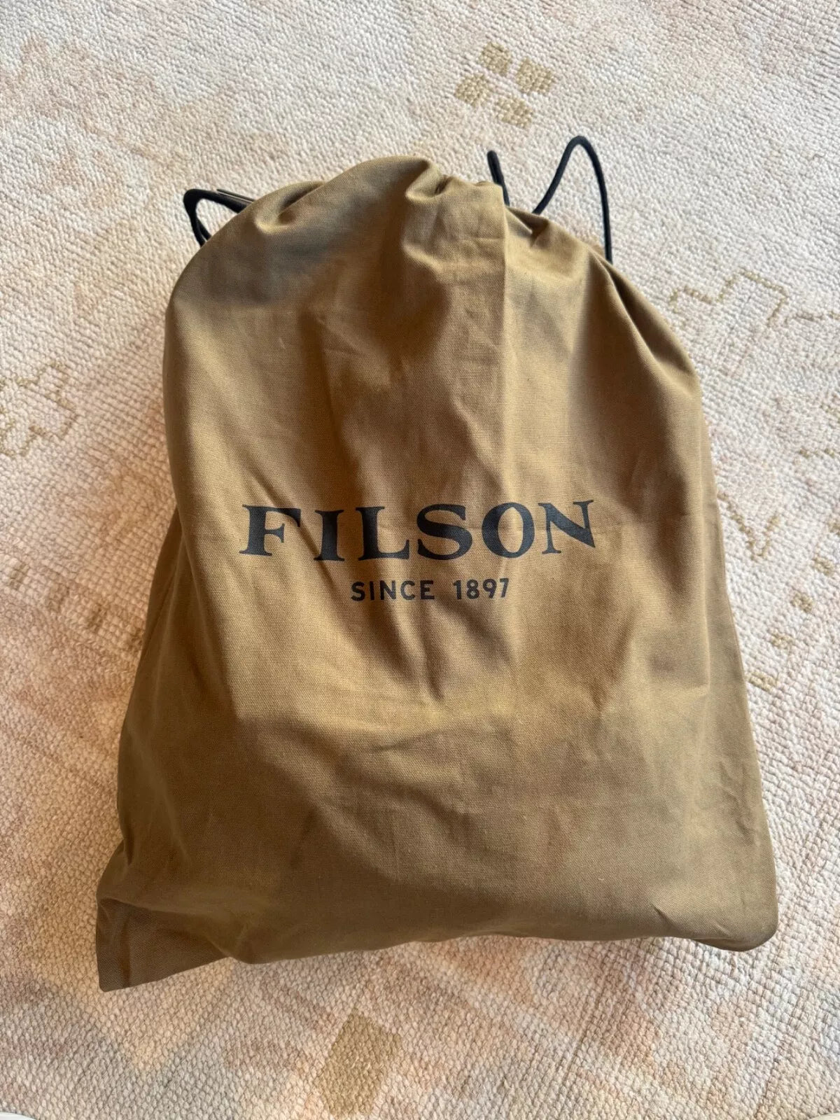 Filson NWT Weatherproof Leather Journeyman Backpack Sierra Brown NWT Grail Rare 11070398
