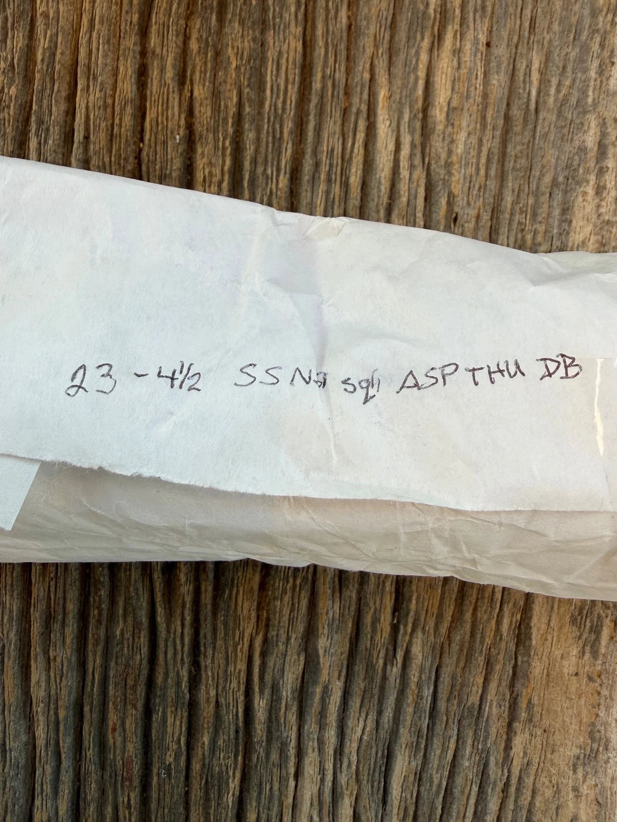 New Paper Randall Made Knife Model 23 Thuya Burl Wood Stainless Nickel Hilt