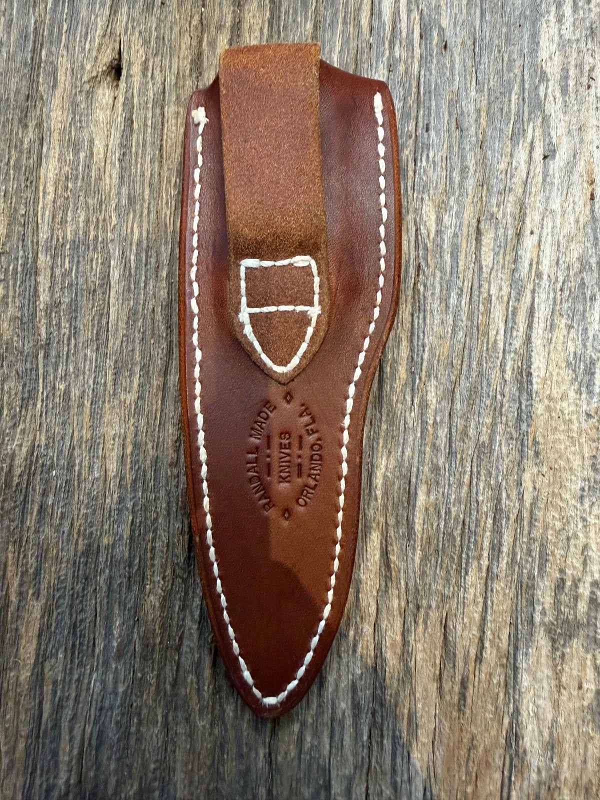 Randall Leather Knife  Sheath Model 26 with Deviated Stitching