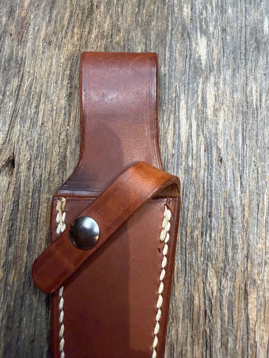 Vintage Randall Leather Knife Sheath Model 13-6 Pre 90’s Johnson era tuff find