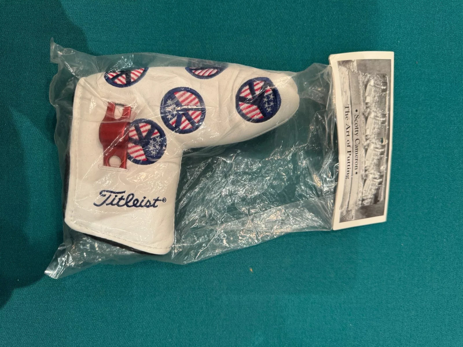 New in Bag Scotty Cameron Peace Headcover