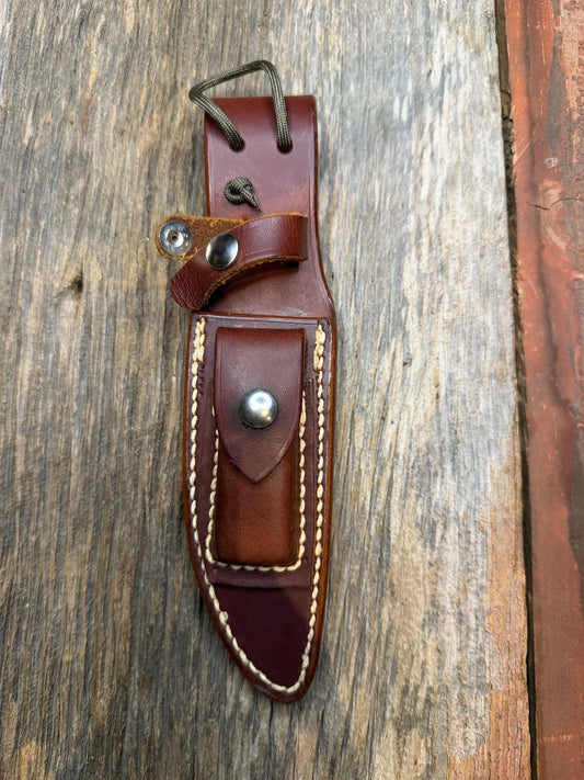 Vintage Randall Leather Knife Sheath Model 11-5 Pre 90’s Johnson era tuff find