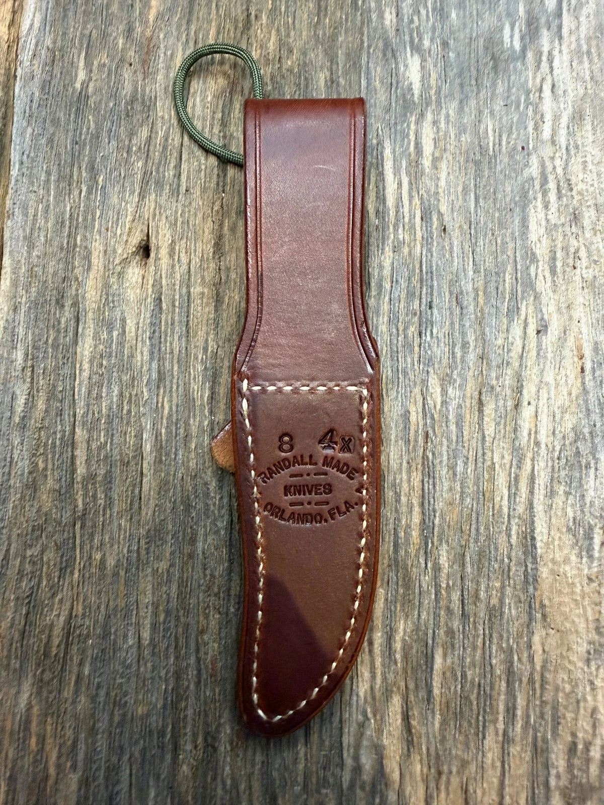 Randall Leather Knife Sheath Model 8-4X with Randall Snap tuff find