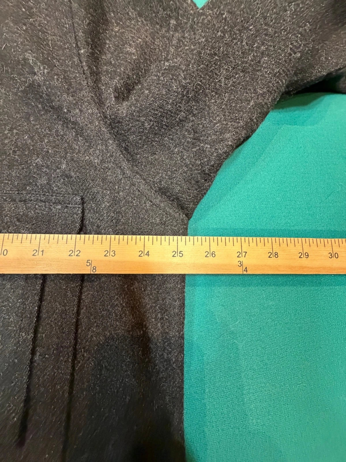 Filson Pendleton Mills Mackinaw Cruiser XL # 11010043 USA Charcoal Pre-owned