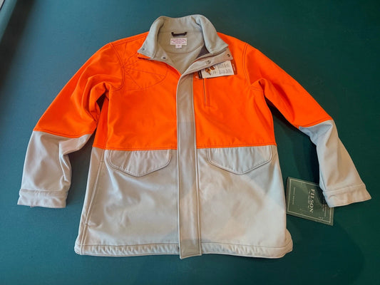 Filson Blaze Orange Mansfield Jacket Polartec Rare and NWT # 10359