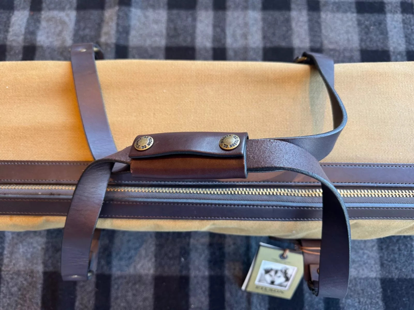 NWT Very Rare Filson Fly Fishing Rod Case Rugged Twill #20002630 Made in USA 1st
