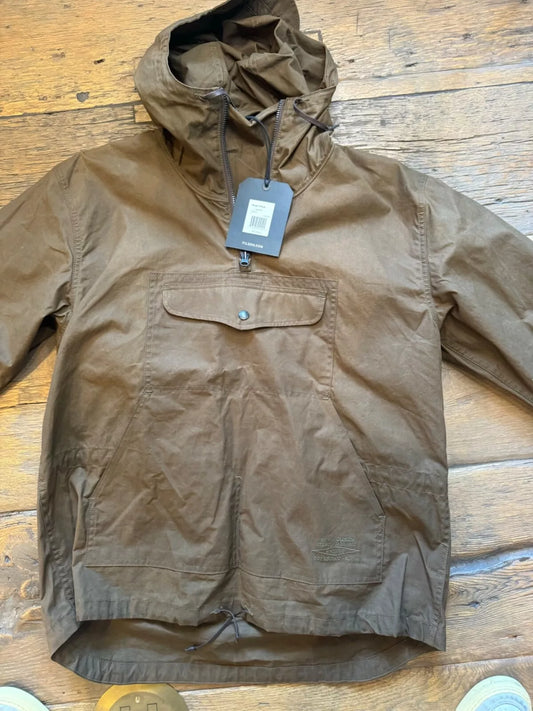 Filson Ranger Anorak 20248770 New Olive Drab Waxed Dark Pullover Size Small 20248770