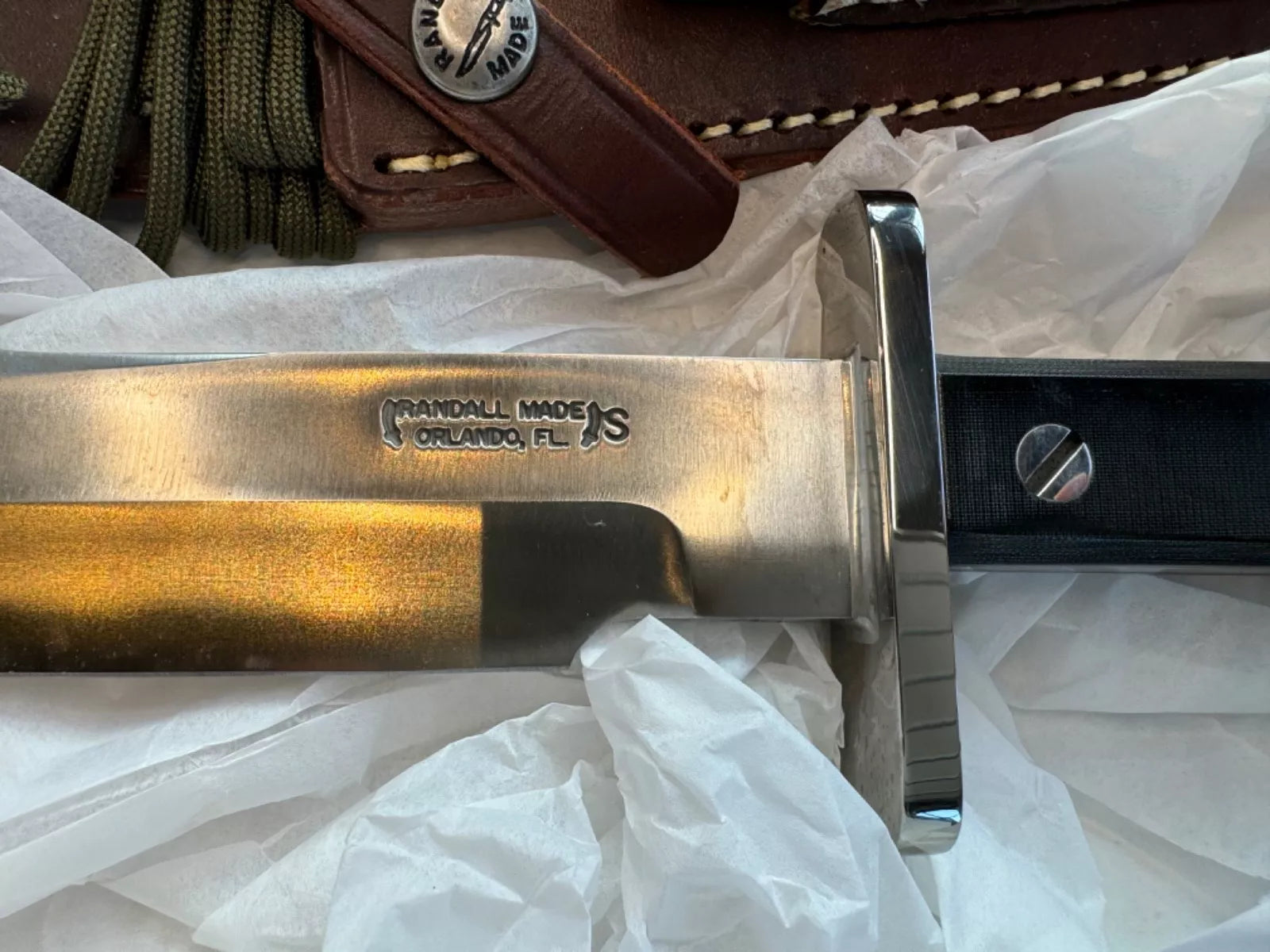 New in paper Randall Model 17 Astro Stainless Steel unused