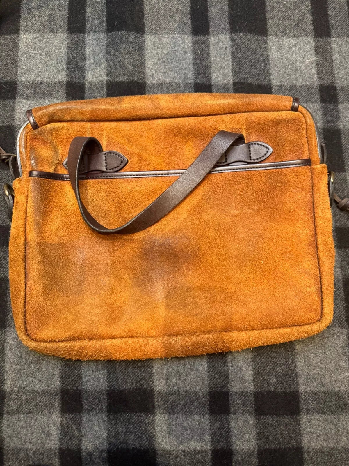 Rare Filson Roughout Leather Original Briefcase | Limited Edition | Made in USA