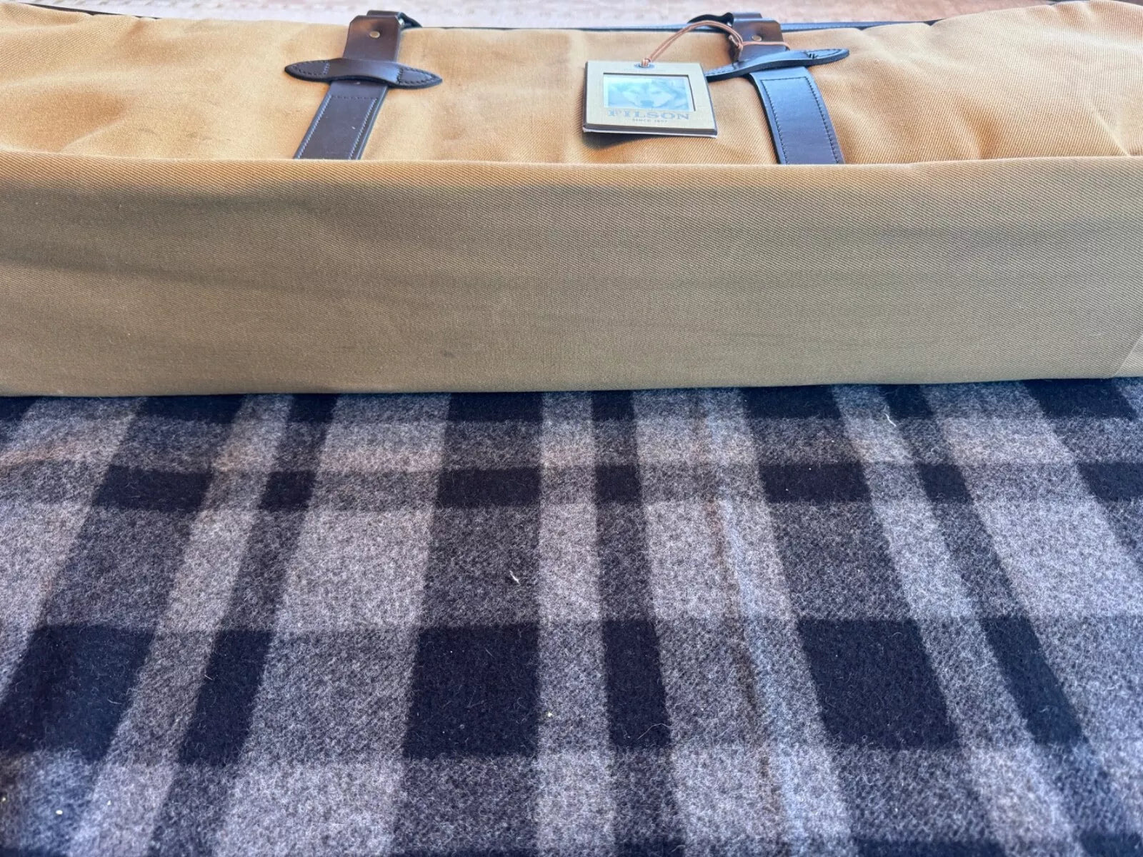 NWT Very Rare Filson Fly Fishing Rod Case Rugged Twill #20002630 Made in USA 1st
