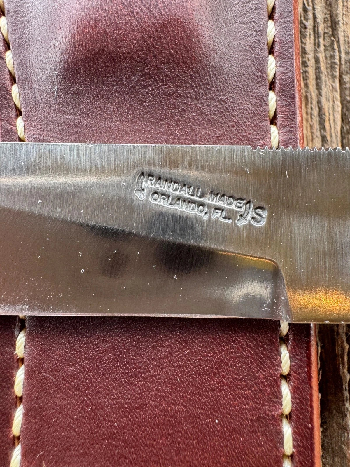 New in Paper Randall Knife Model 10-5 Fisherman Stainless Blade Aluminum Handle