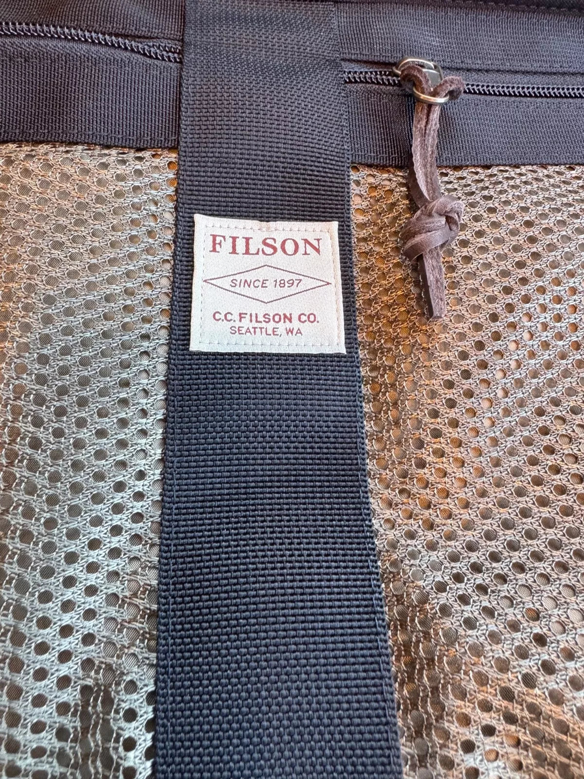 NWT Very Rare Filson Fly Fishing Rod Case Rugged Twill #20002630 Made in USA 1st
